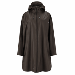 Weather Report Flame AWG Poncho Unisex - Espresso